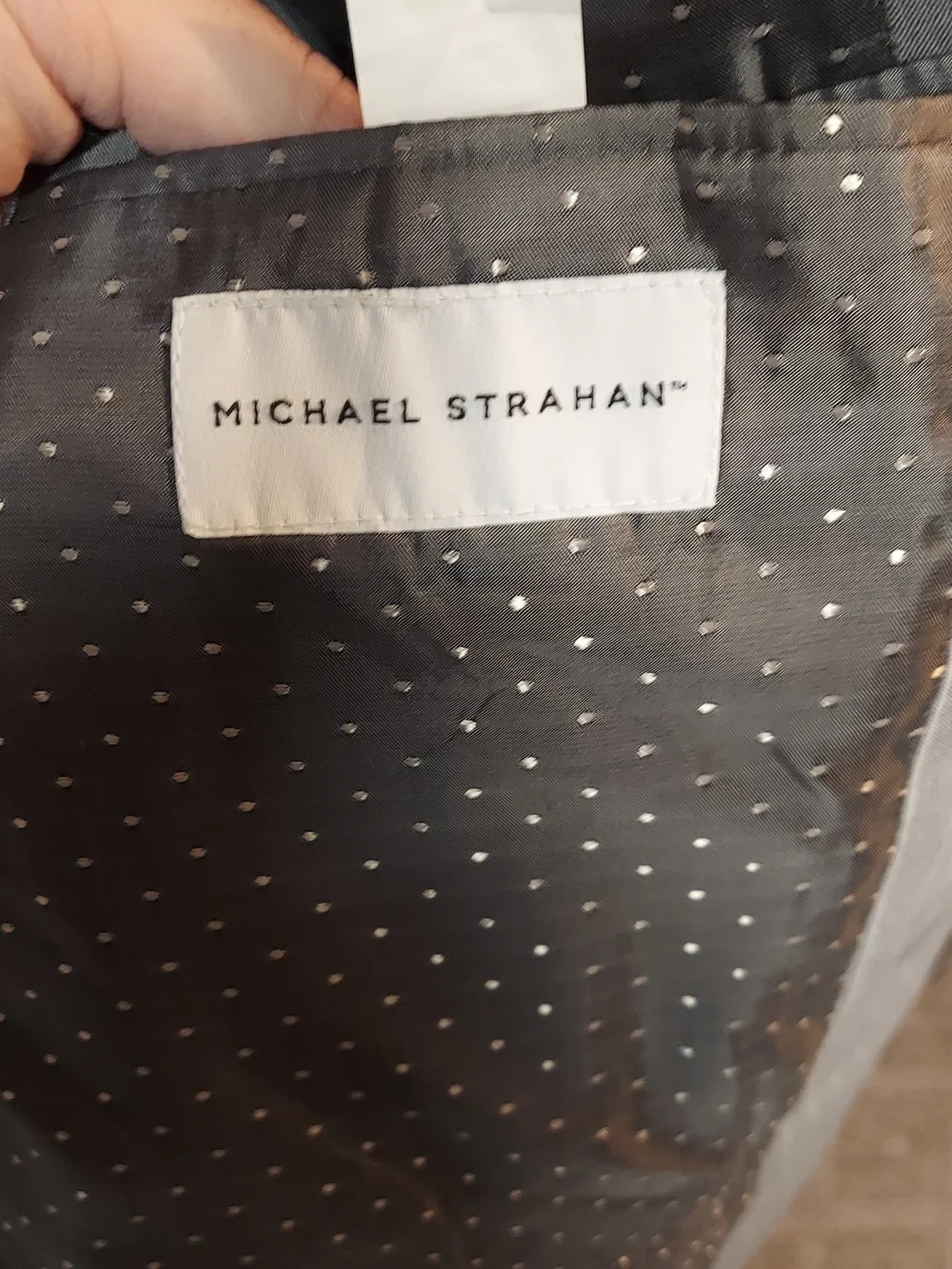 Men's Gray Pinstripe 3 Piece Suit